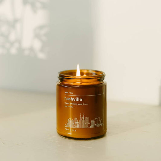 Nashville Scented Soy Candle - 7.5 oz