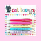 Cat Lovers Pen Set