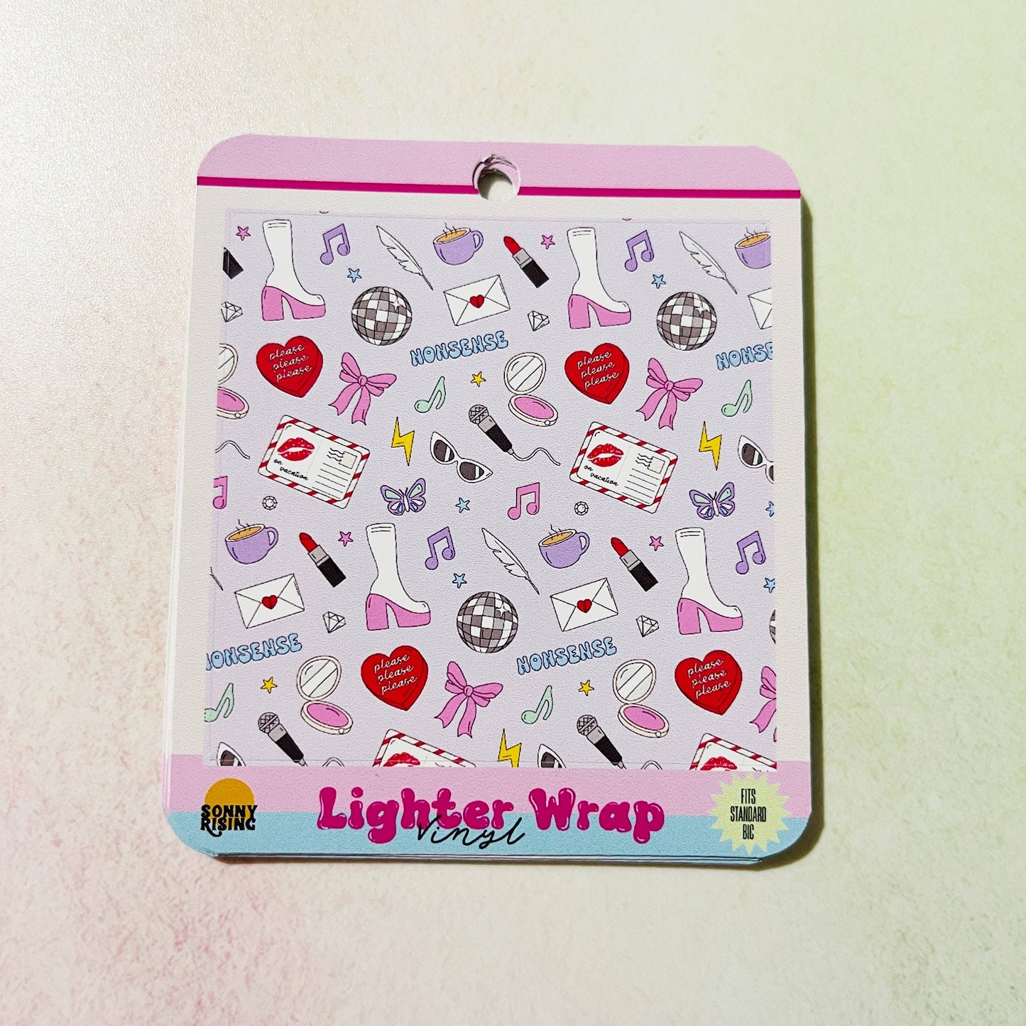 Sabrina Icons Vinyl Lighter Wrap