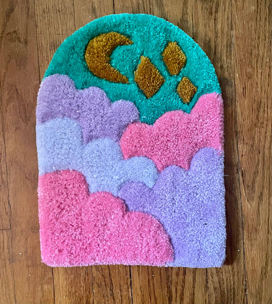 Cloud Tufted Wall Hanging