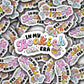 My Bookish Era Sticker