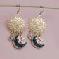 Celeste Druzy Dangles
