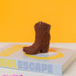 Cowboy Boot Candle