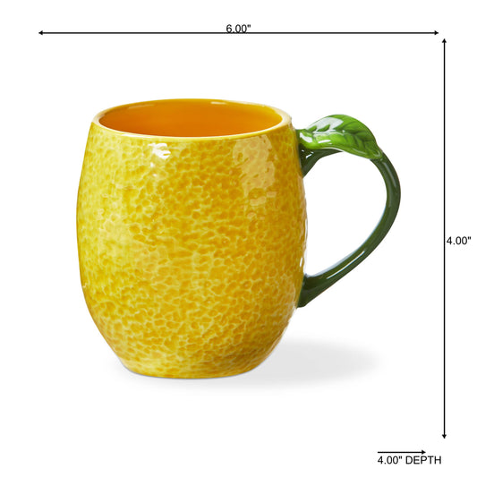 Lemon Sculpted Mug