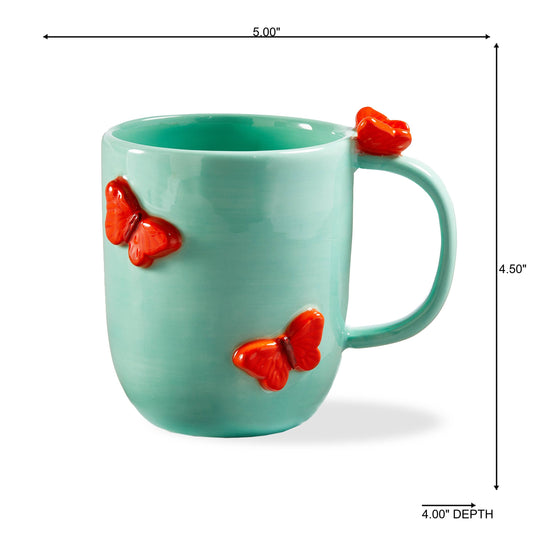 Butterfly Garden Mug