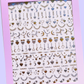 Bijou Nail Art Stickers