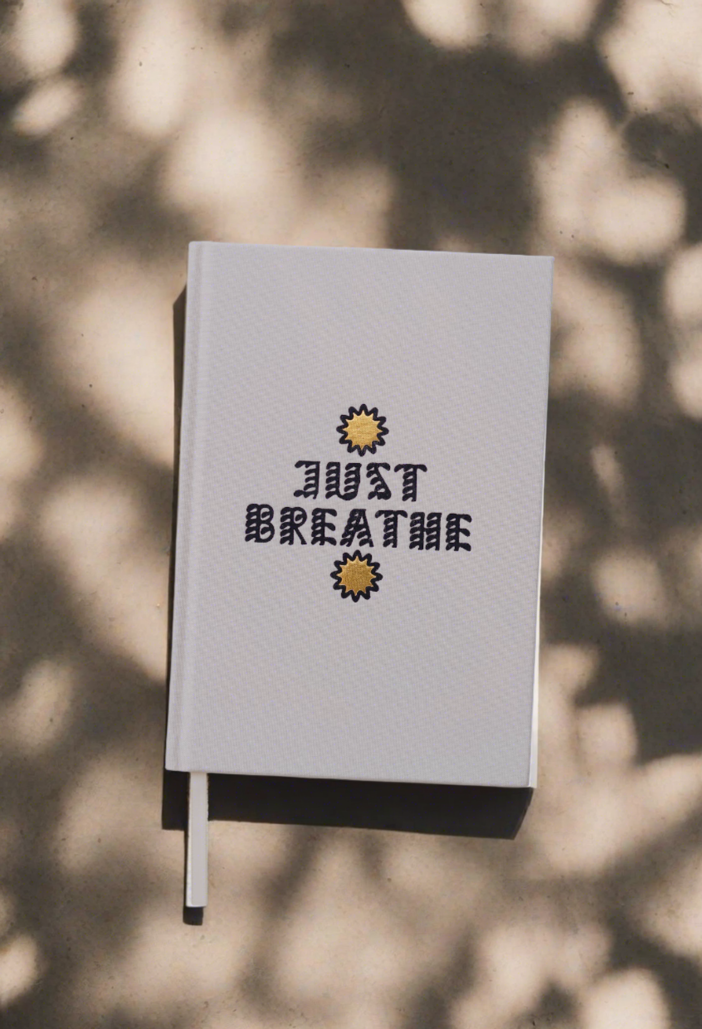 Just Breathe Linen Journal