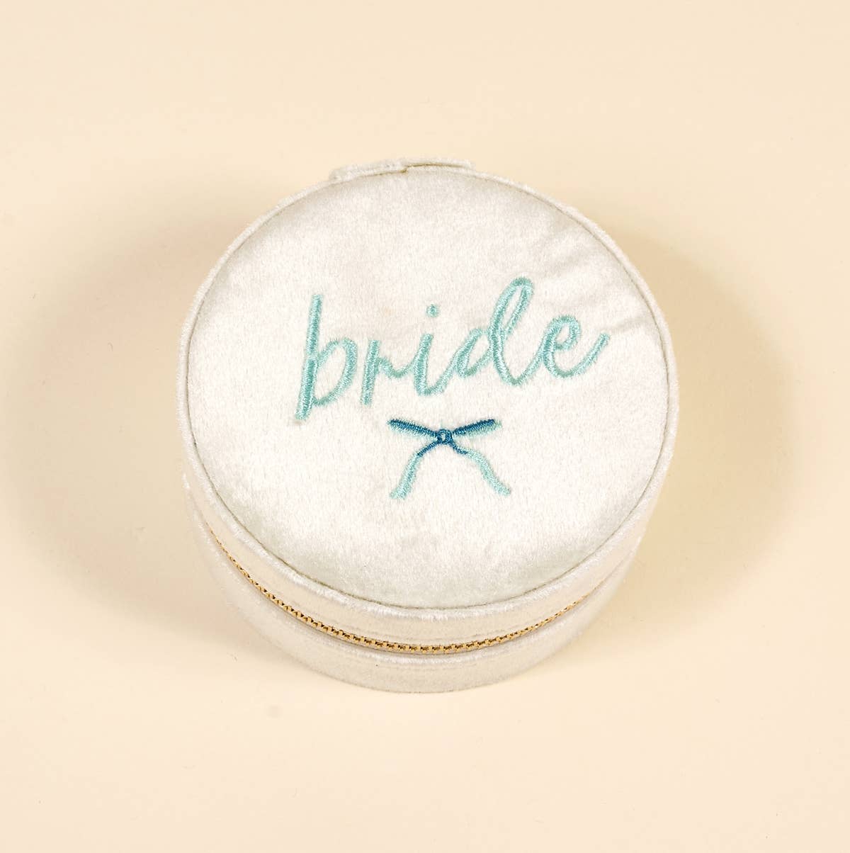 Bride Velvet Jewelry Case