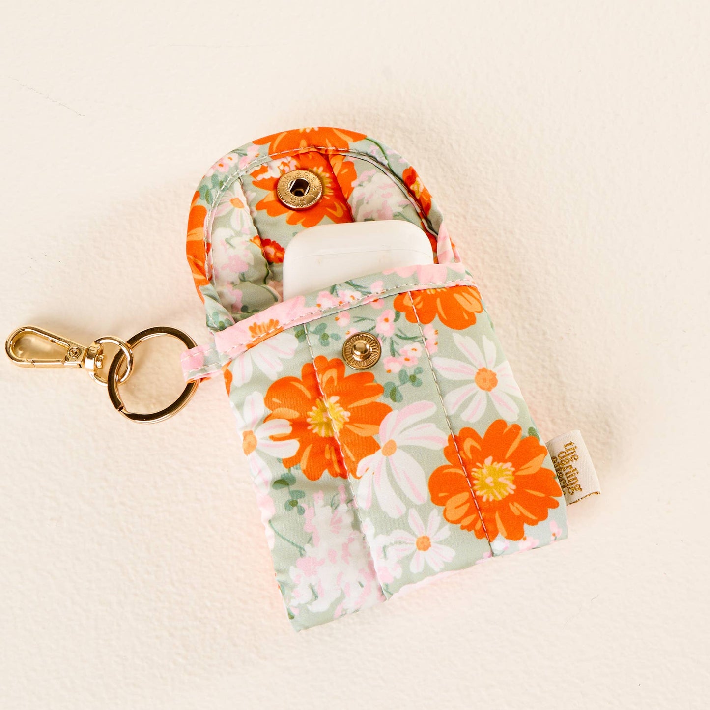 Puffy Earbud Case - Bouquet Beauty