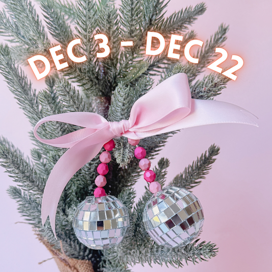 DIY Disco Cherries Holiday Ornament - Online Reservation