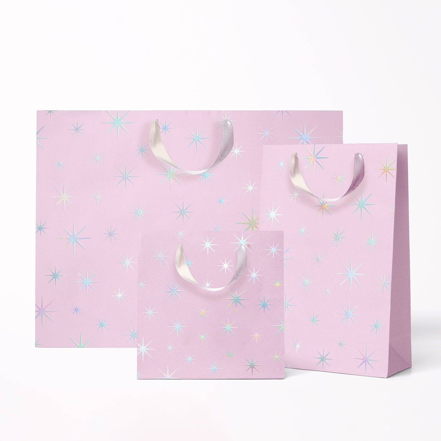 Starburst Gift Bag - Holographic Lilac