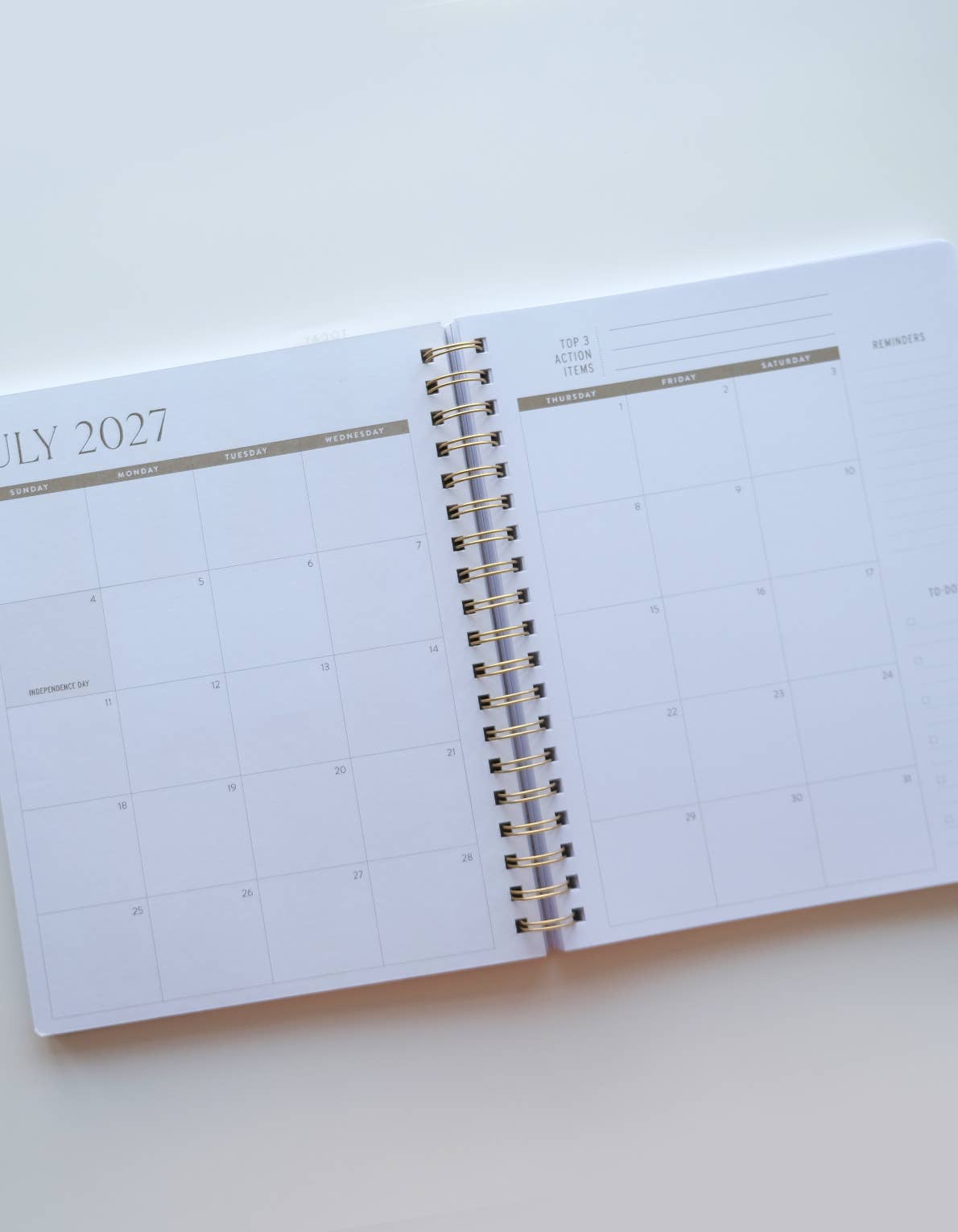2027 Cabana Stripes Large Planner