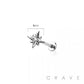 North Star Flat-Back Stud