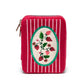Strawberry Season Velvet Jewelry Zip Case