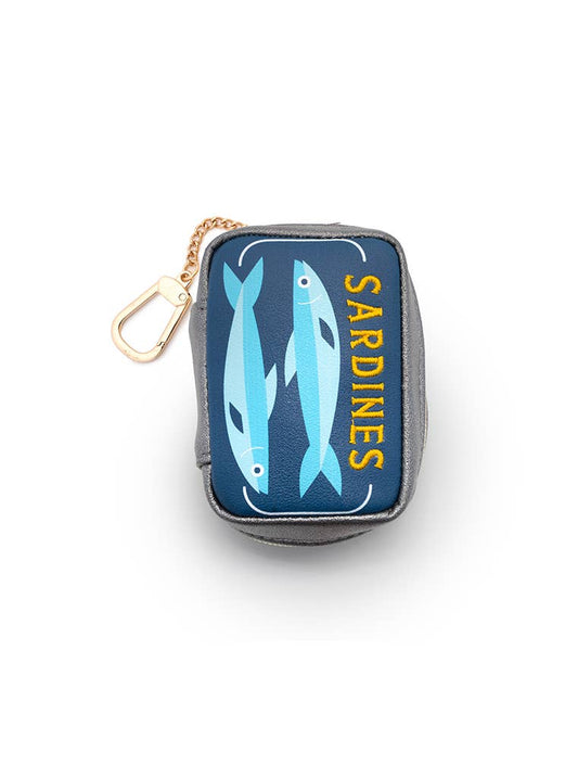 Sardine Tin Bag Charm (Reusable Shopping Bag Inside)