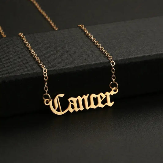 Star Sign Zodiac Necklace