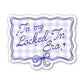 Locked In Era Sticker