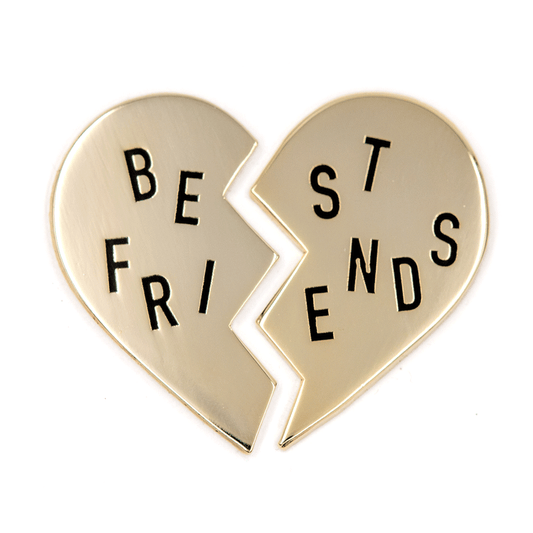 Best Friends Enamel Pin (Set of 2)