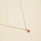 Birthstone Charm Necklace