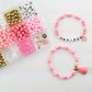 Bachelorette Party Bach and Boujee Stretchy Bracelet Craft