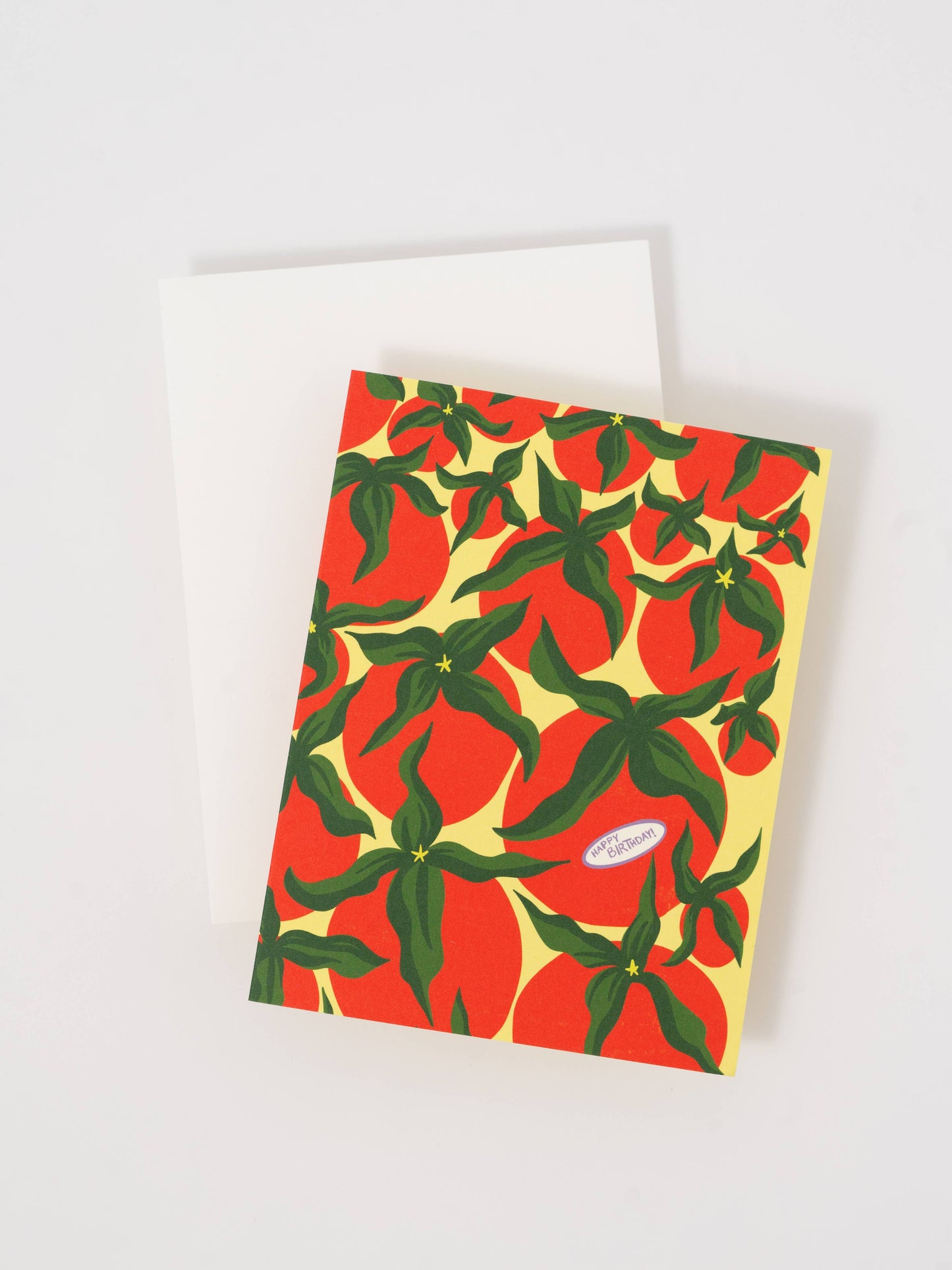 Happy Birthday Tomato Card