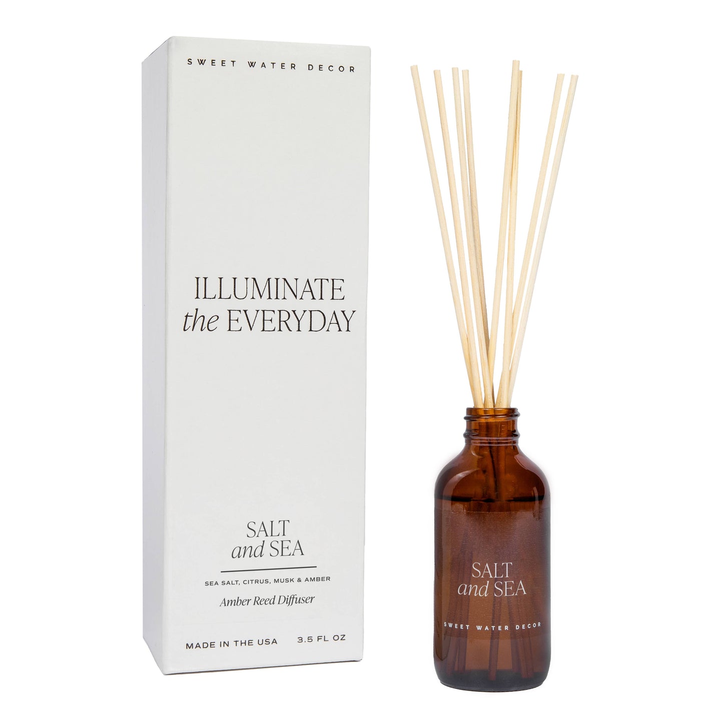 Salt and Sea Amber Reed Diffuser