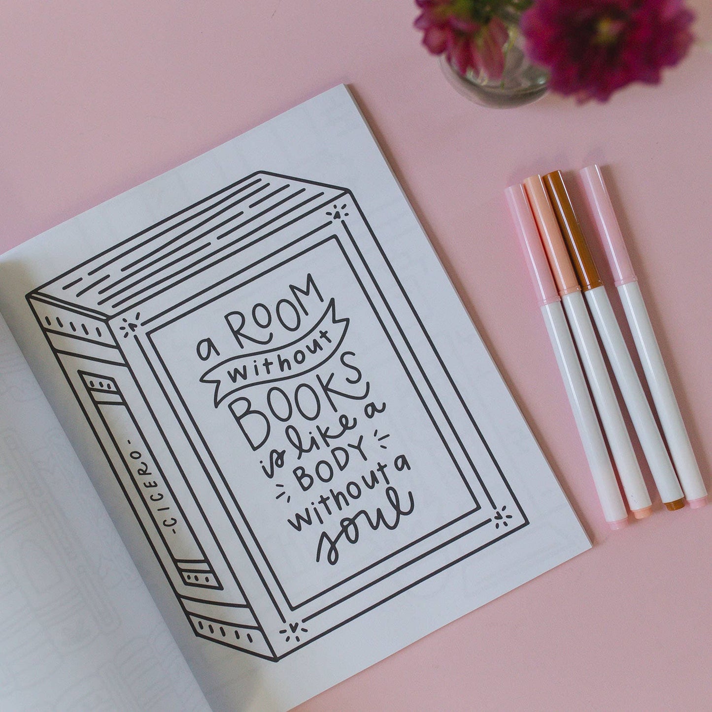 Book Lover Coloring Book