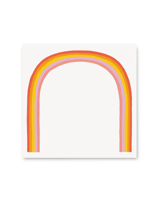 Rainbow 200-Sheet Jumbo Desk Pad