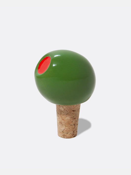 Olive Bottle Stopper