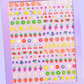 Nail Art Stickers - Fruit Salad