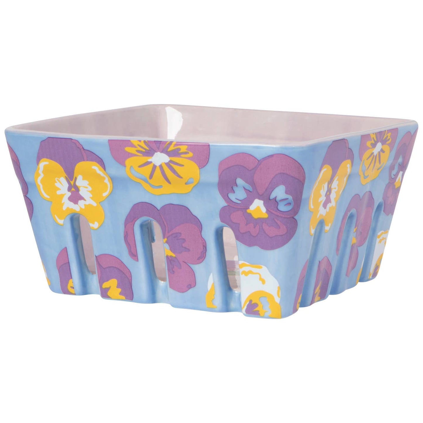 Pansy Large Berry Basket