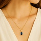 Birthstone Charm Necklace