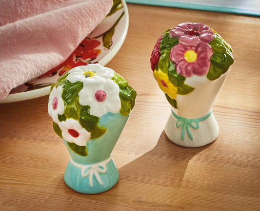 In Bloom Salt and Pepper Shakers