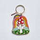 Magic Mushroom Keychain