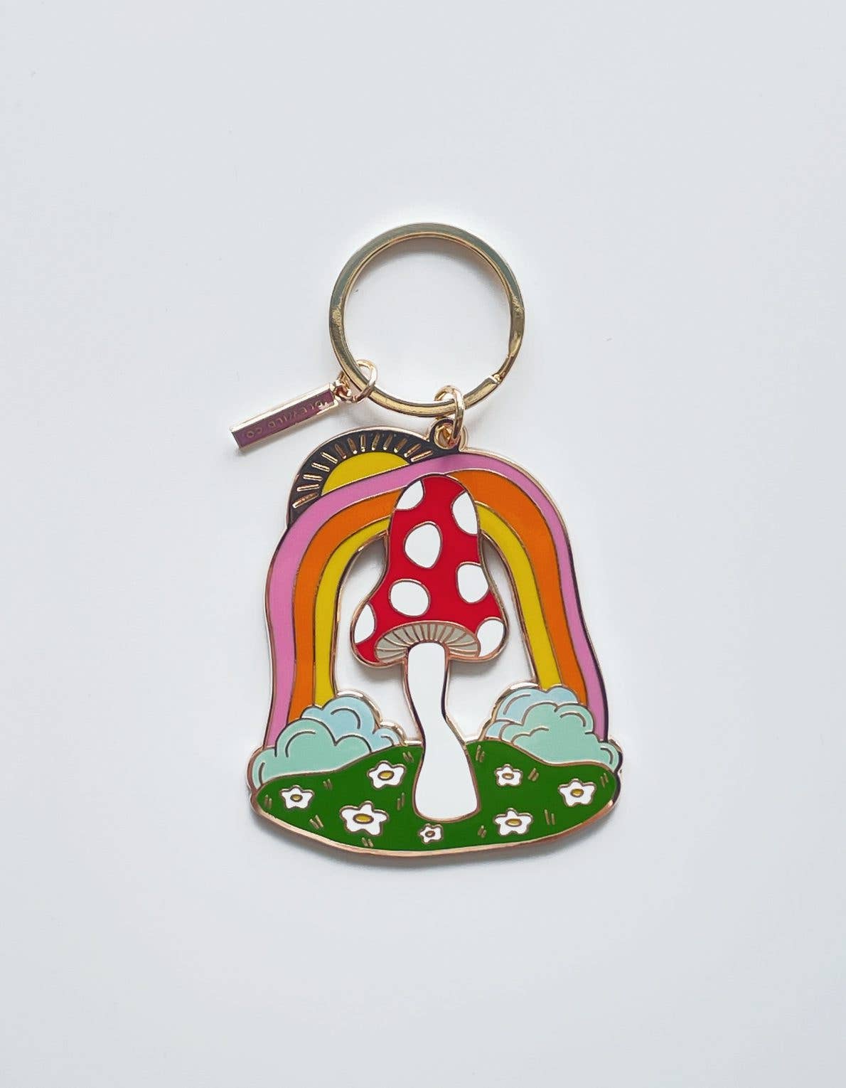 Magic Mushroom Keychain