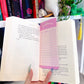 Book Rating Paper Bookmark