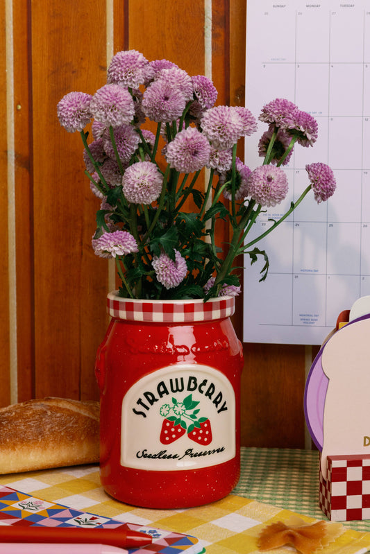 Strawberry Jam Vase