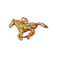 Horse Girl Charm (Gold + Silver)