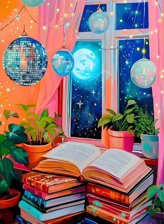 Planetary Reader Diamond Painting Art Kit