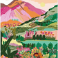 Sunset Hues Mountain Landscape Paint By Number Art Kit