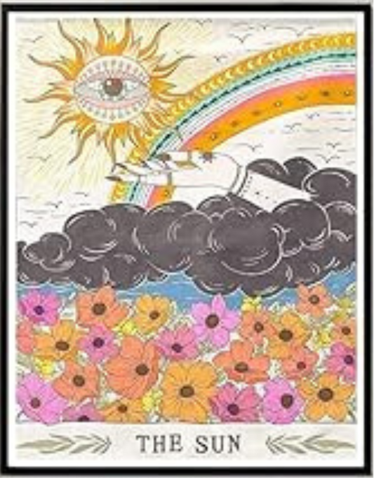 The Sun: Tarot Diamond Painting Art Kit