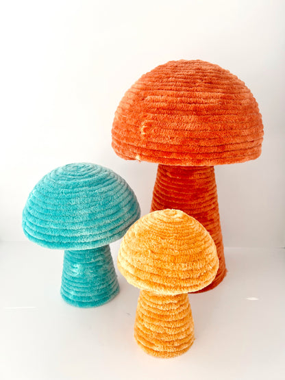 Customizable Velvet Shroomie Trio