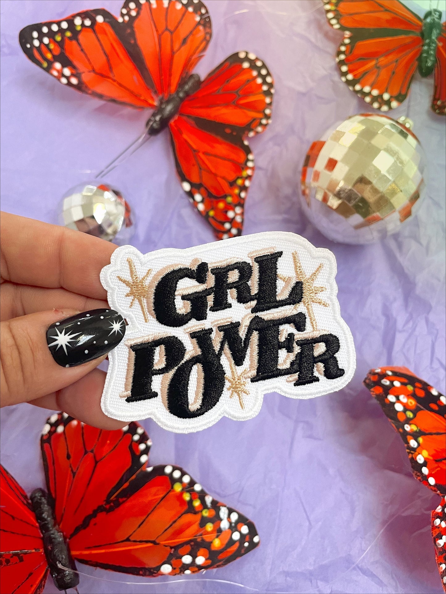 GRL POWER (Iron-On) Patch