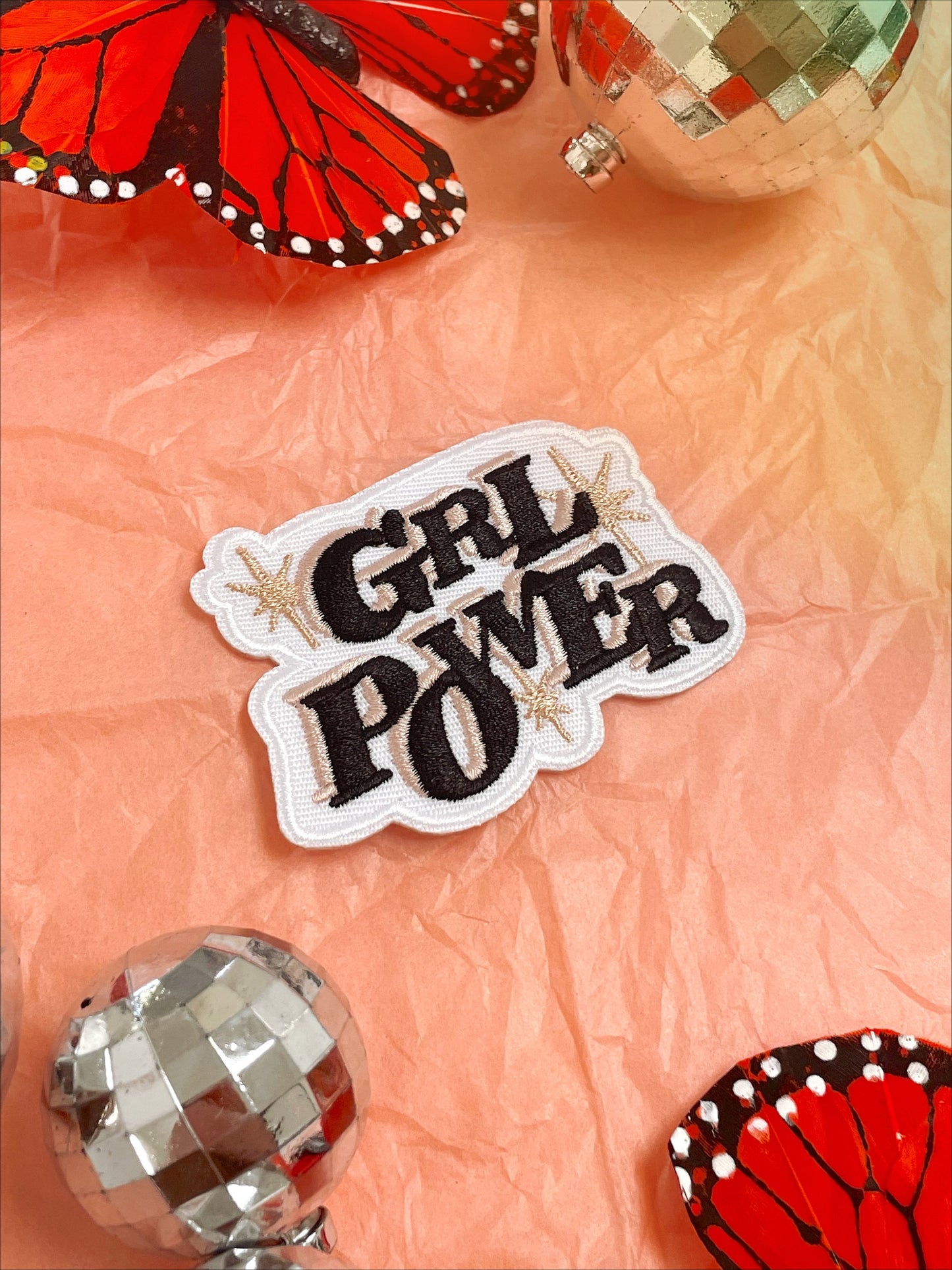 GRL POWER Iron-On Patch
