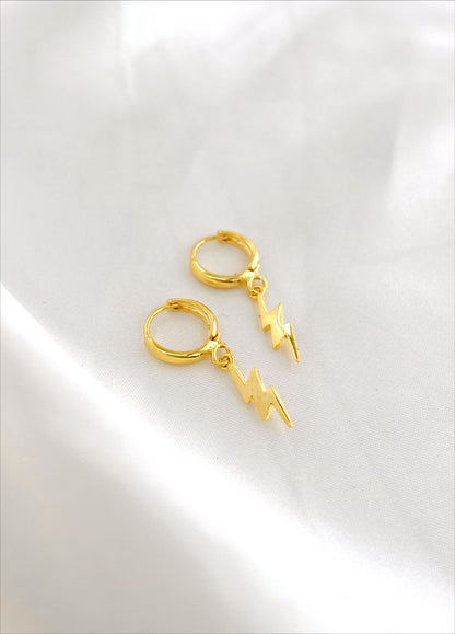 Lightning Bolt Huggies (Gold + Silver)